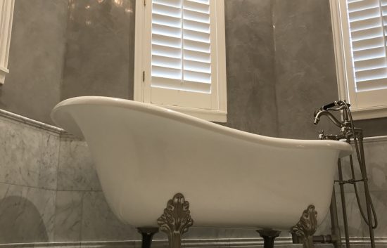 venetian plaster bathroom